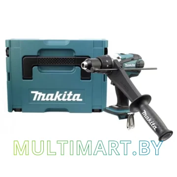 Ударная дрель-шуруповерт Makita DHP458ZJ (без АКБ, кейс)